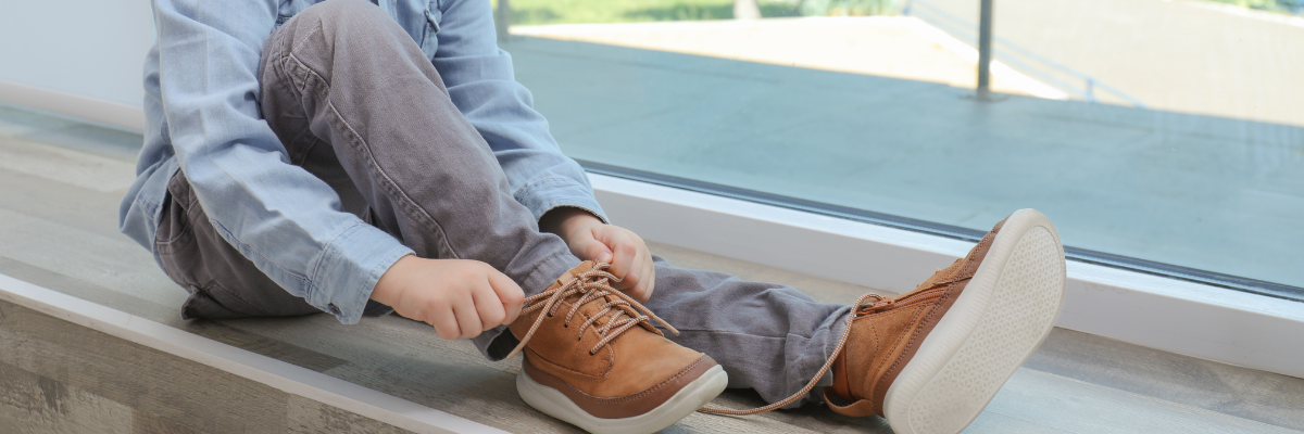 Teaching Your Child Shoe Tying